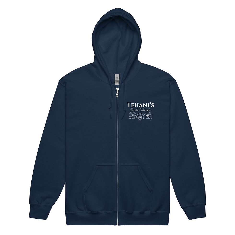 Thumbnail: Unisex Tehanis heavy blend zip hoodie