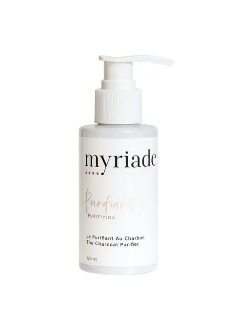 Nettoyant charbon exfoliant pour tous les types de peau, élimine les impuretés et ravive l’éclat