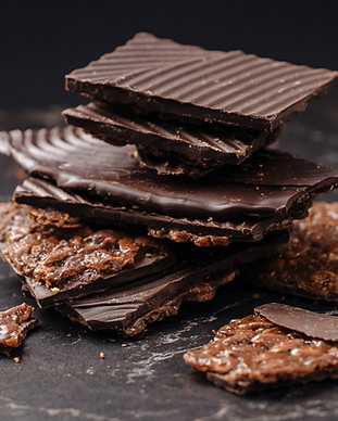 Las mordeduras de chocolate