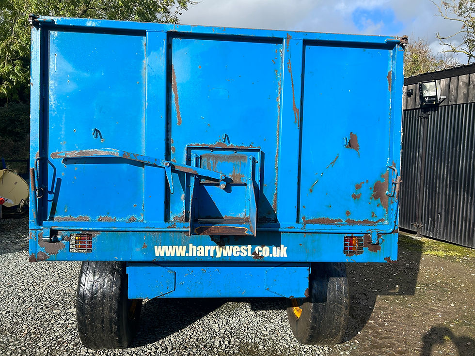 Thumbnail: WEST 10 TON GRAIN TRAILER