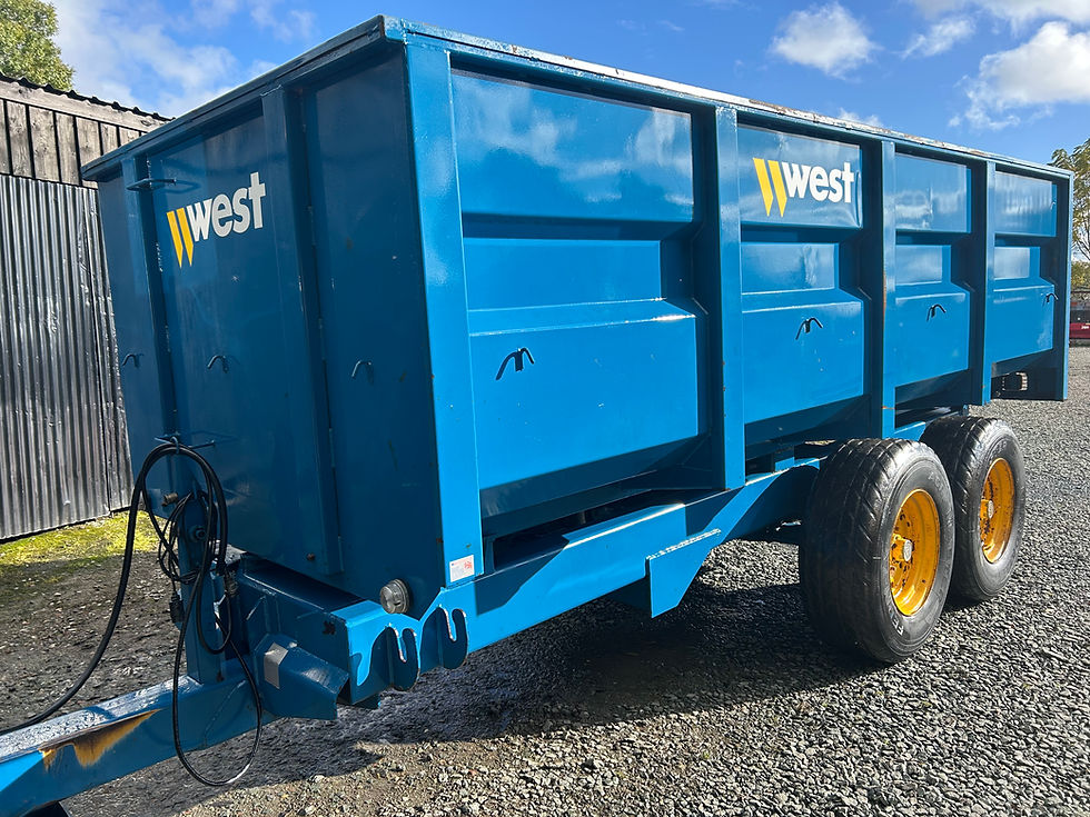 Thumbnail: WEST 10 TON GRAIN TRAILER