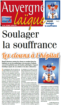 Clown maison de retraite Auvergne, clown puy de dôme