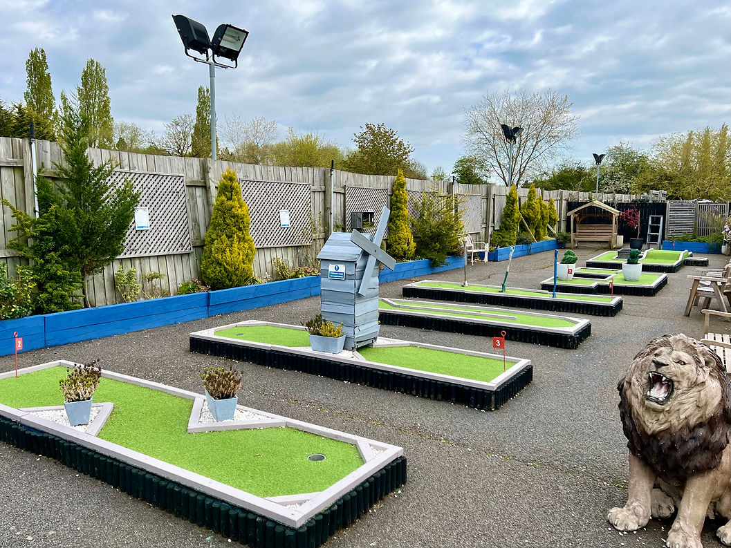 crazy golf course