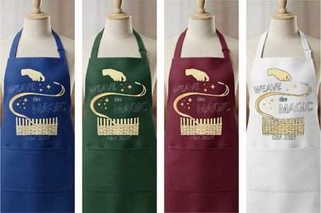 Discover Our New Full Size Logo Aprons in the GBA Merch Store