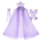 Thumbnail: Girls' Pink Mermaid Dress: Luxury Sequin Princess Costume