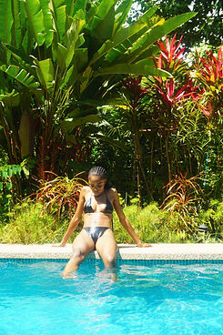 Me in Costa Rica by the pool