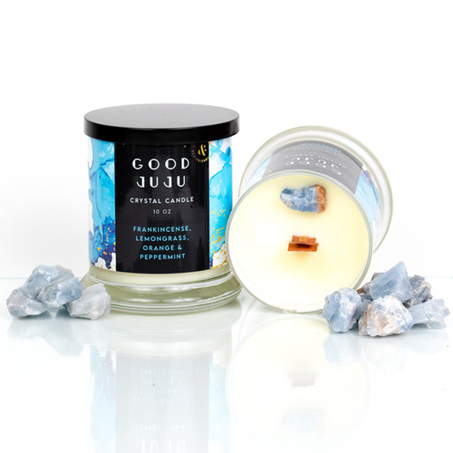 アロマグッズ MAD ET LEN (BLUE CRYSTAL &DARKWOOD) マドエレン ポプリ