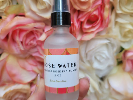 Just Rose Water hydrating rose facial mist, In The Weeds Premium Botanical Products