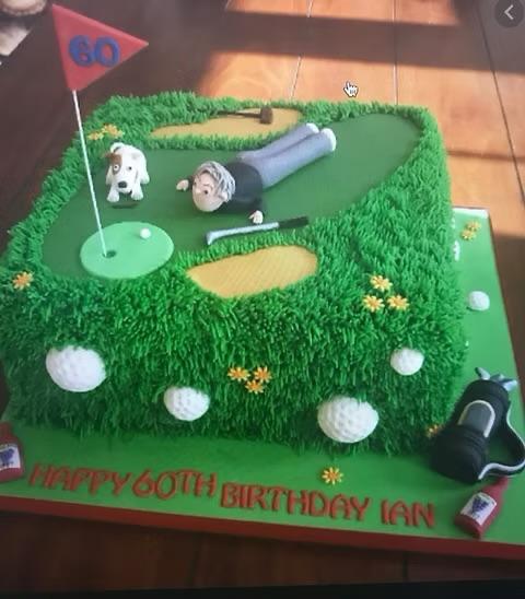 Bespoke celebration cake with intricate floral icing and gold accents in Solihull, West Midlands.