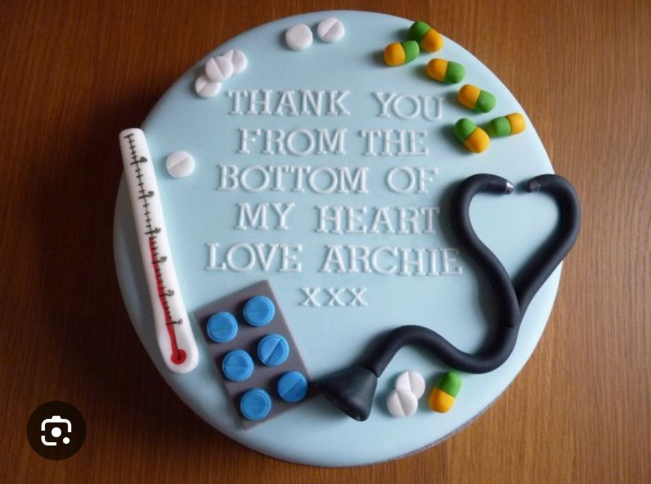 Bespoke celebration cake with elegant piping and floral decorations in Solihull, West Midlands.