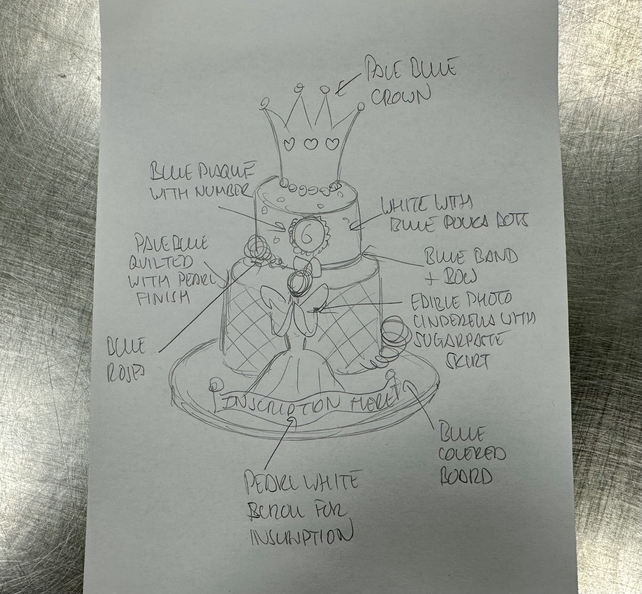 Bespoke cake with intricate floral designs and gold accents for celebration in Solihull, West Midlands.