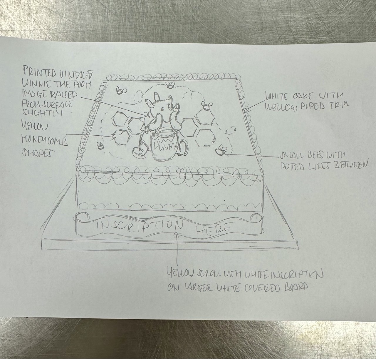 Bespoke celebration cake with intricate floral icing and gold accents, crafted in Solihull, West Midlands.