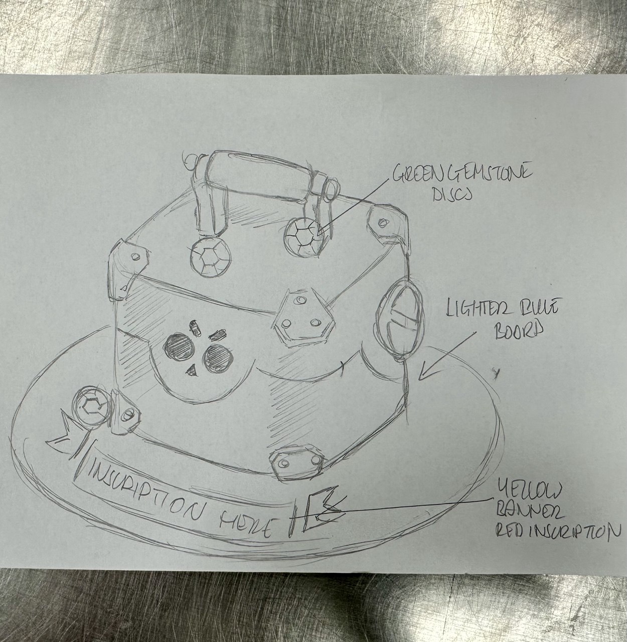 Bespoke celebration cake with intricate floral icing design, personalized message, in Solihull, West Midlands.