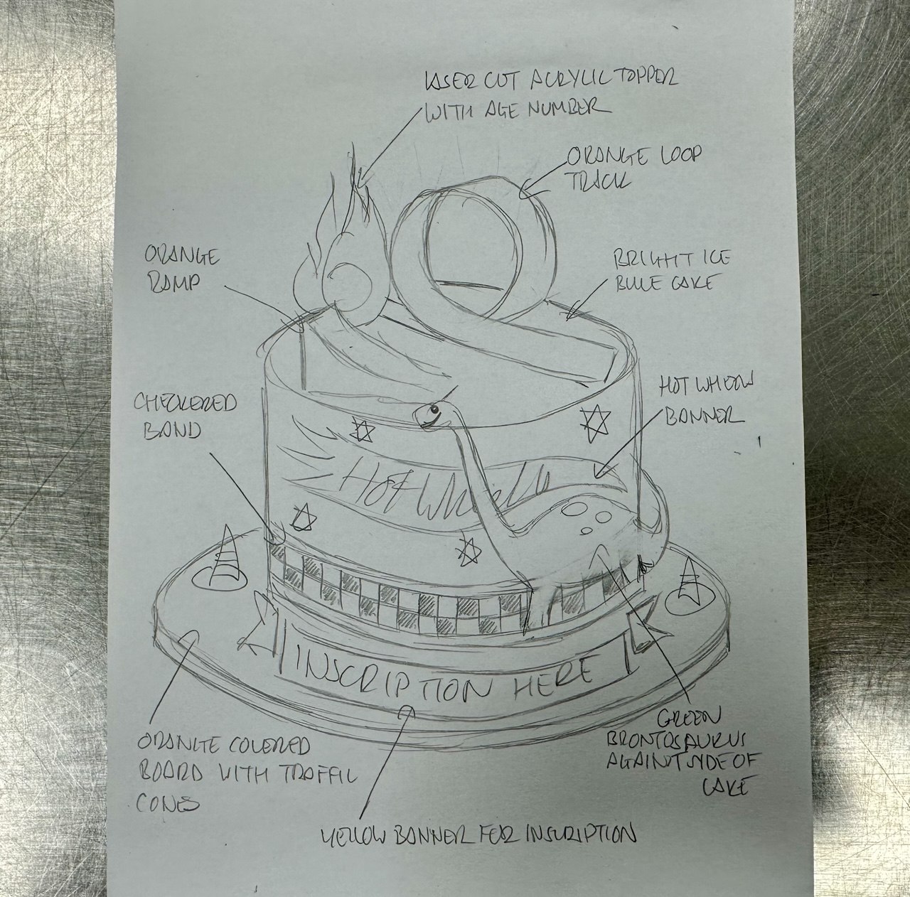 Bespoke celebration cake with colorful fondant decorations and intricate piping, crafted in Solihull, West Midlands.