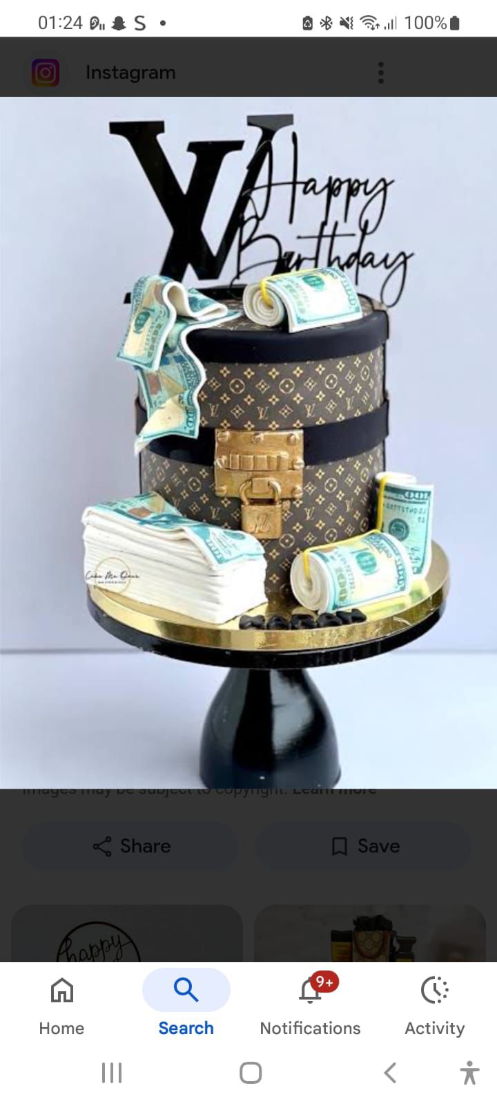 Bespoke single-tier celebration cake with elegant white icing and delicate floral decorations in Solihull, West Midlands.