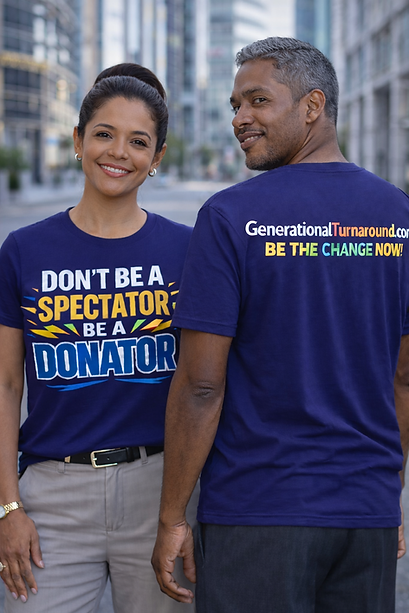 DONT BE A SPECTATOR EXECUTIVE DONATORS