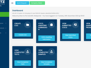 Audit Friendly Web Portal Service