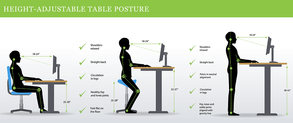 Perfect Office ergonomics setup