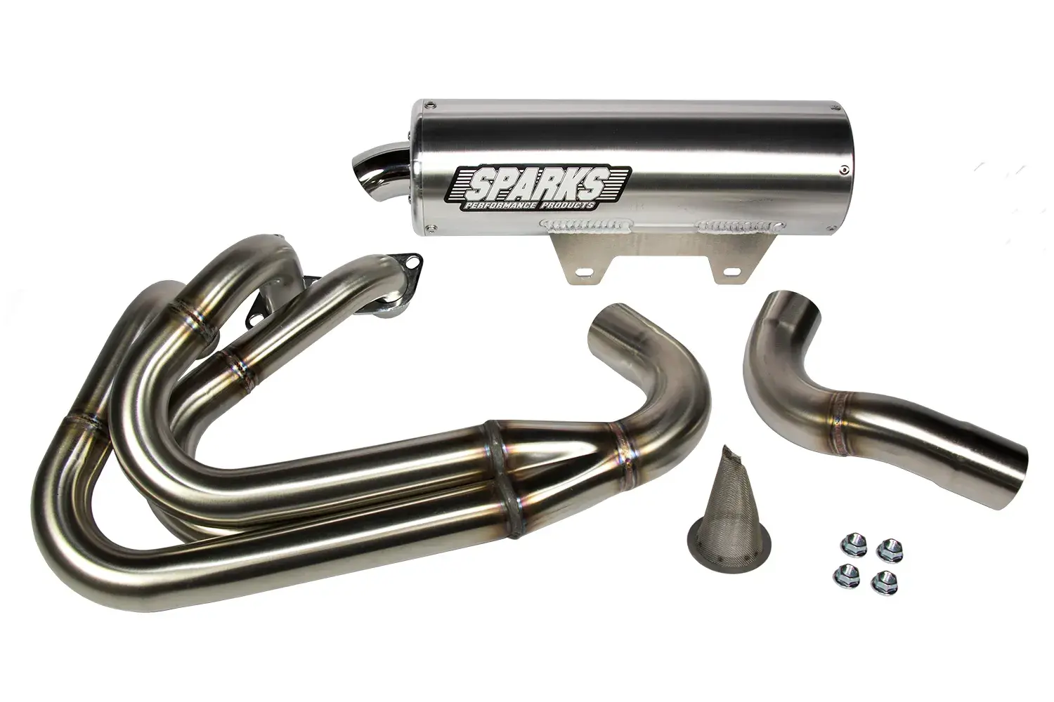 Sparks Racing X-6 Stainless Steel Full Exhaust System for Yamaha YXZ 1000R, 2016 to current models