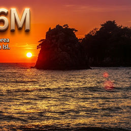 6M6M - South Korea (Anmyeon Island, IOTA AS-080)