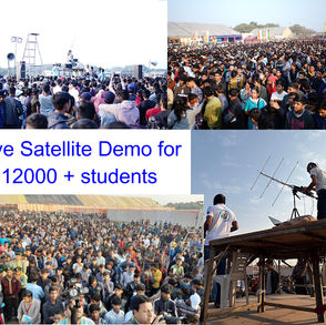 Historic Live ISS Satellite Demonstration Inspires Over 12,000 Students in India