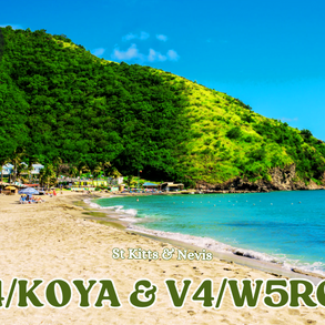 V4/K0YA & V4/W5RCX - St Kitts & Nevis