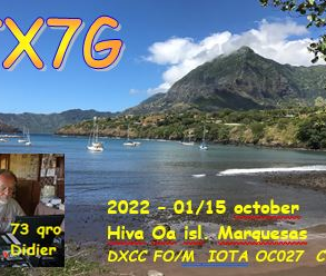TX7G – Marquesas Isl.