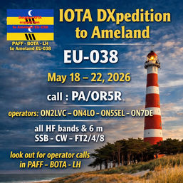 PA/OR5R - Netherlands (Ameland Isl. IOTA EU-038)