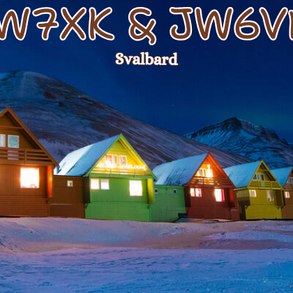 JW7XK & JW6VM - Svalbard