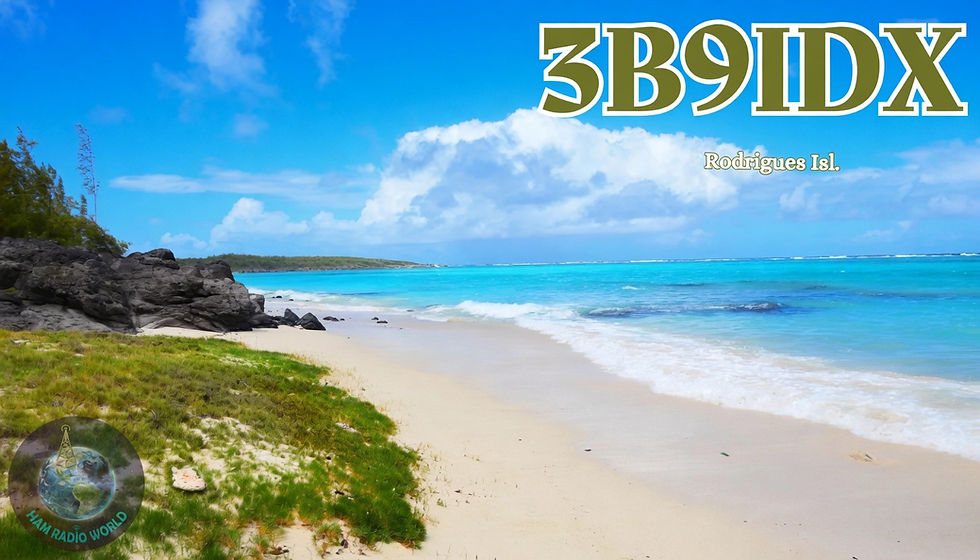3B9IDX - Rodrigues Isl.