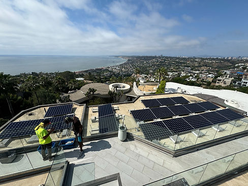 San Diego solar panel cleaning company