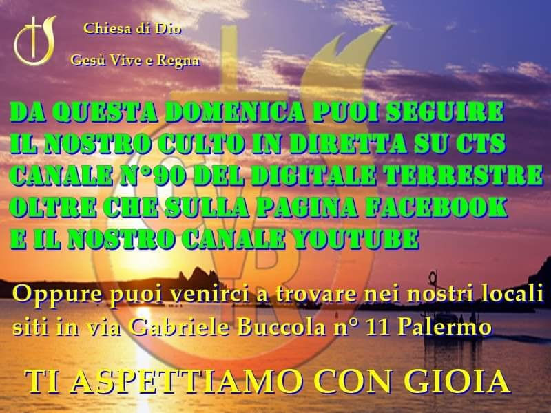 Chiesa di Dio Gesù vive e regna