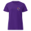 Thumbnail: Purple floral embroidered t-shirt