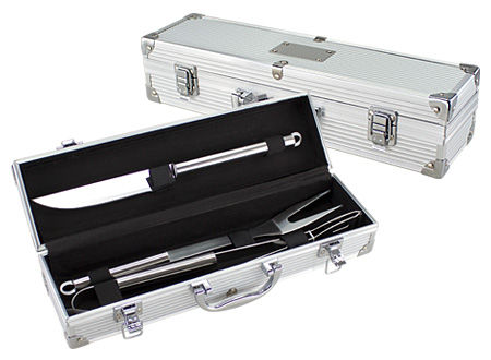 Miniatura: Deluxe BBQ Set Metálico