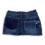 Thumbnail: It's Whatever distressed denim mini skirt back