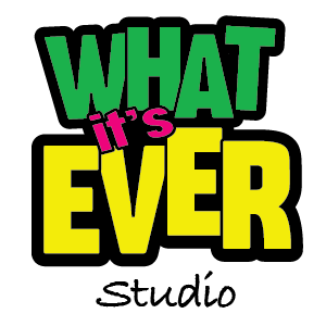 It's Whatever Studio x Now & Later Logo Sticker