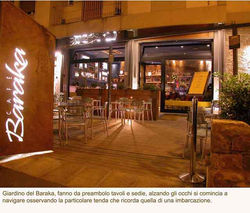 Totem in Corten con insegna