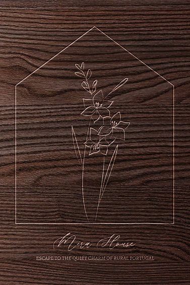 Mira House Wooden Logo