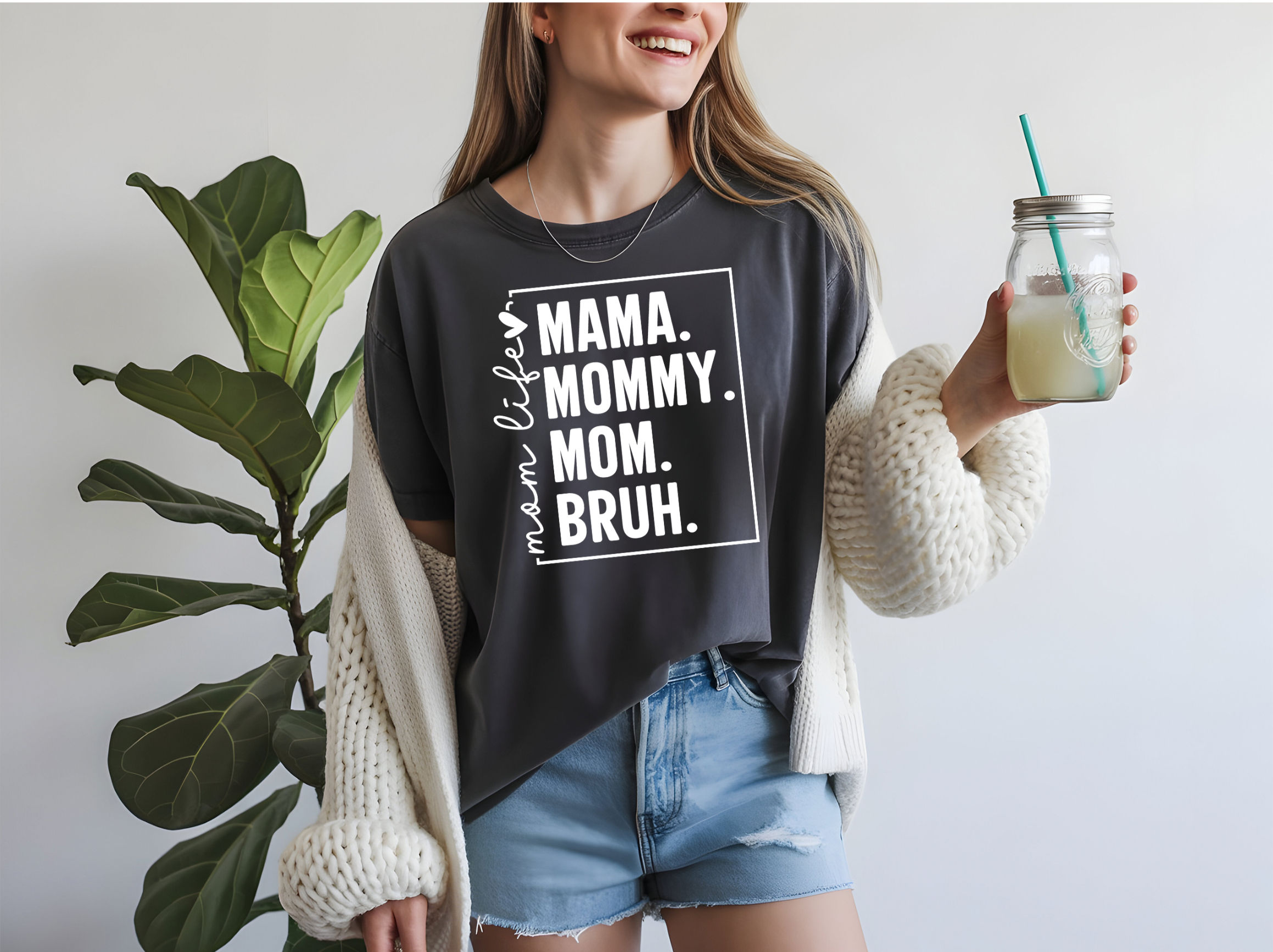 Mama, Mommy, Mom, Bruh Funny Mom Tee
