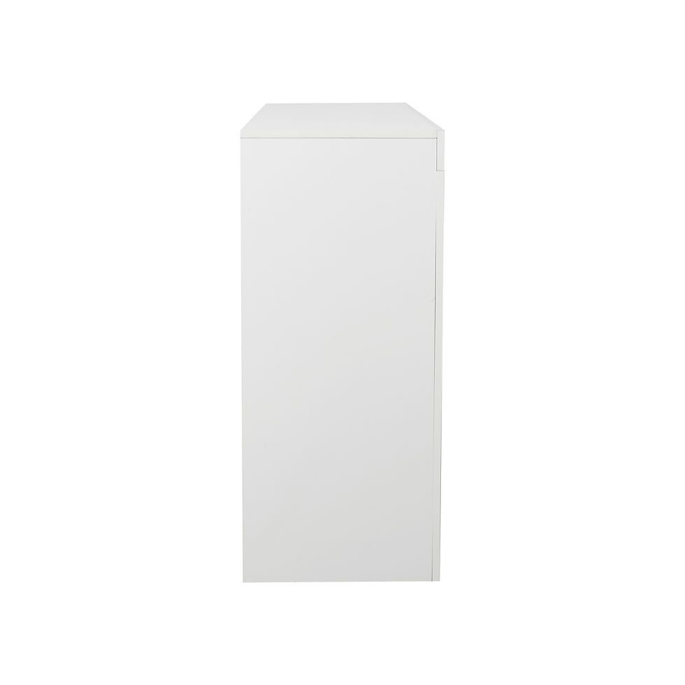 Thumbnail: Kitchen Sideboard Cupboard with LED Light, White High Gloss Dining Room Buffet S