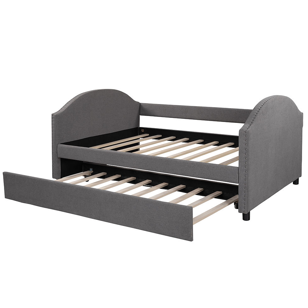 Thumbnail: Full size Upholstered Daybed