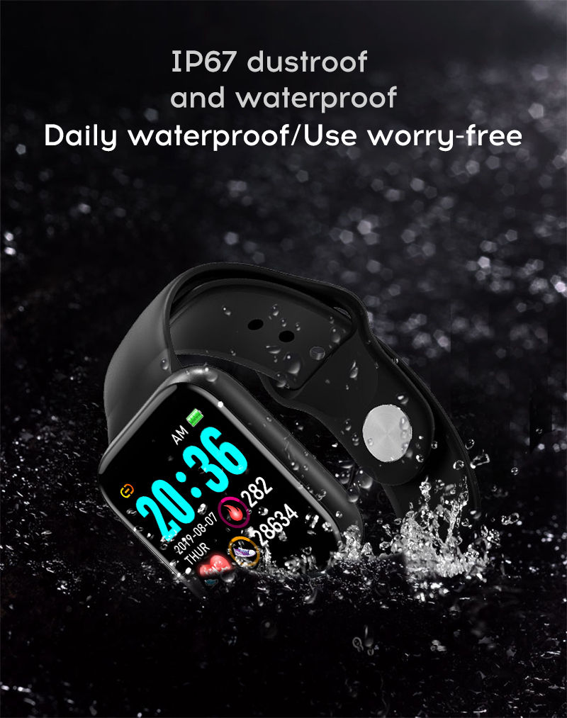 Thumbnail: Waterproof Y68 Smartwatch