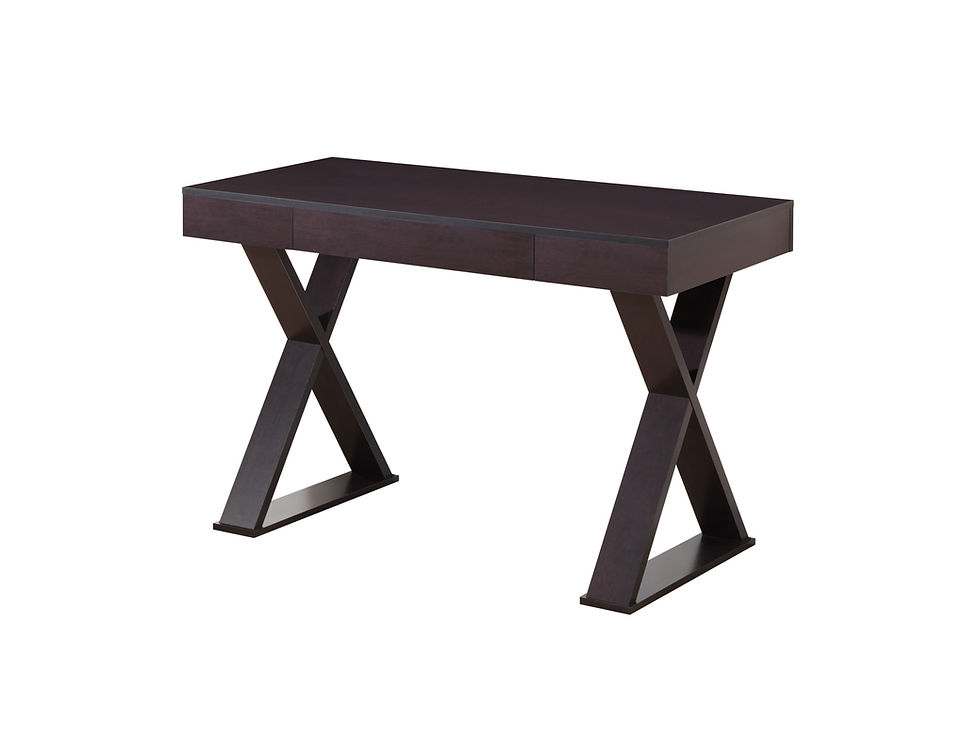 Thumbnail: Techni Mobili Trendy Writing Desk with Drawer, Espresso