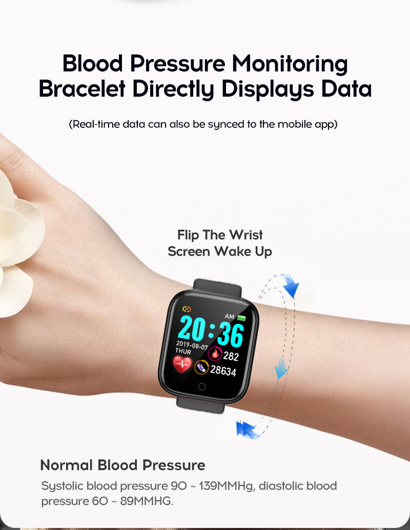 Thumbnail: Waterproof Y68 Smartwatch