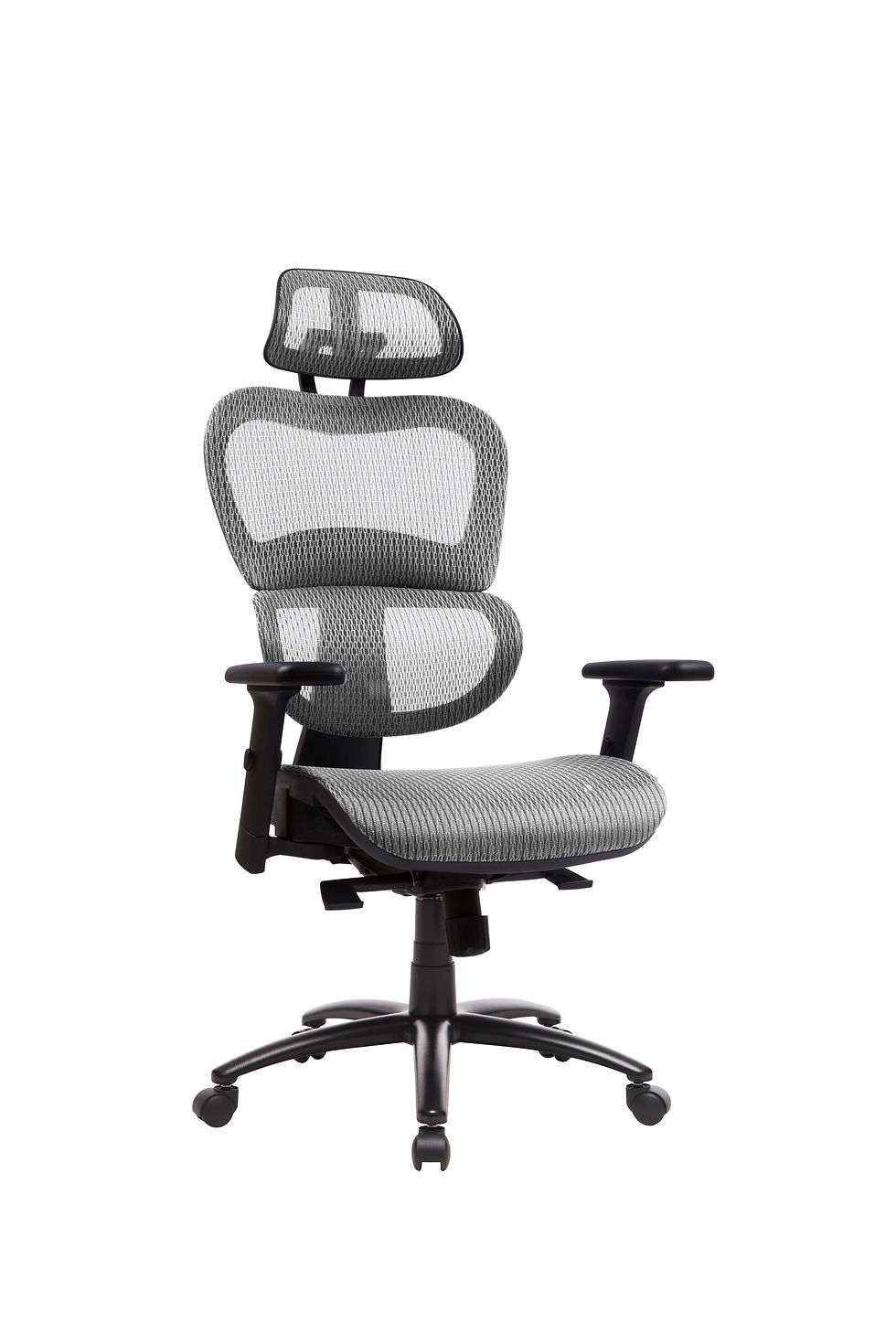 Thumbnail: Ergonomic Grey Mesh Chair