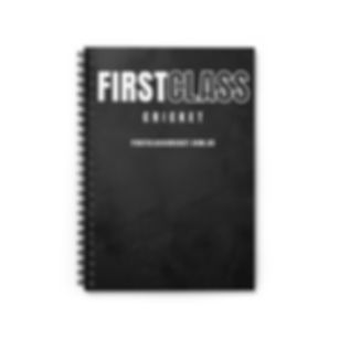 First Class Cricket Spiral Notebook 
