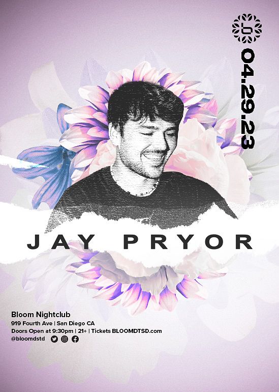 Jay Pryor announces Bloom Nightclub show — Fast Friends