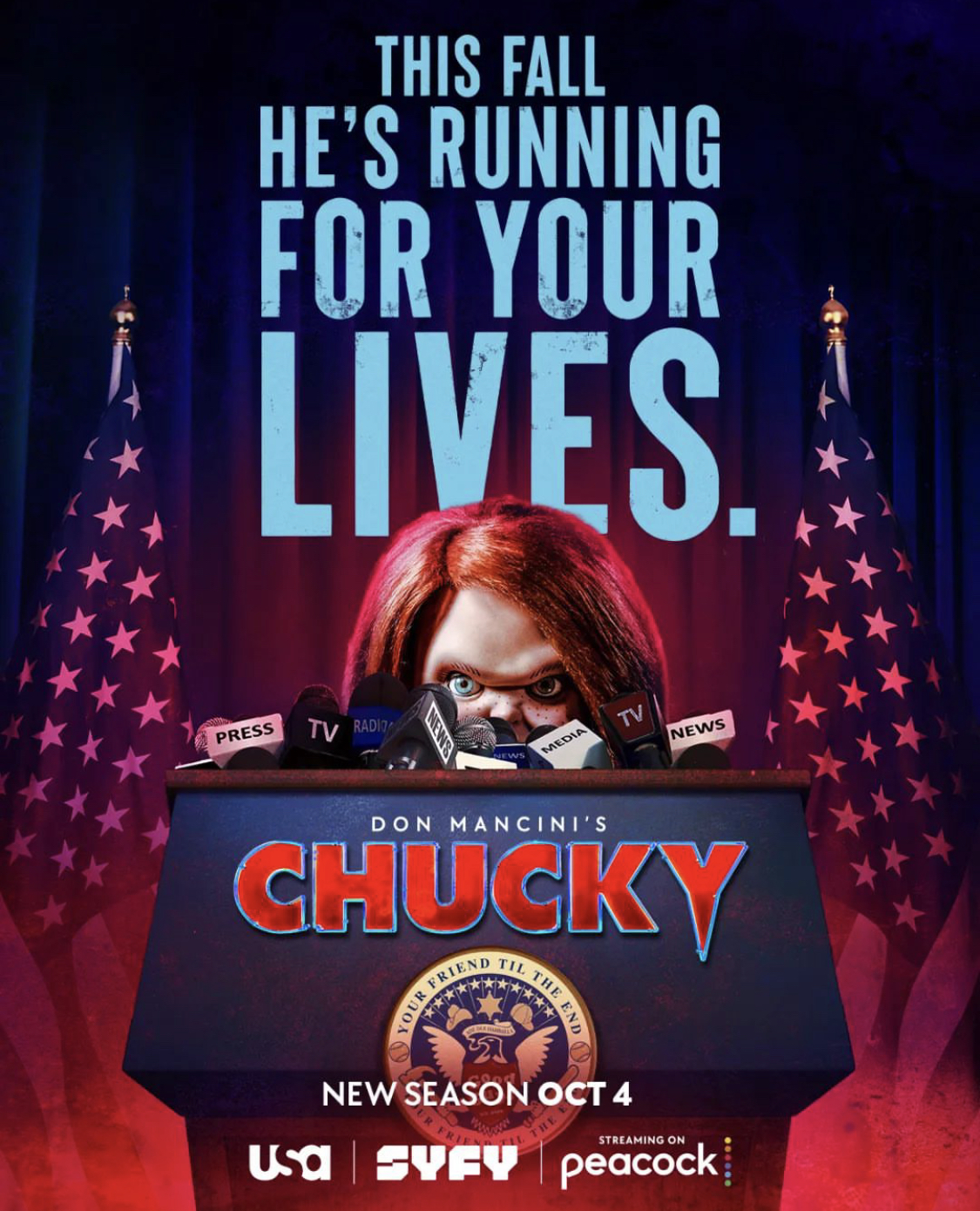 Sarah Barrios' band LVCRFT cover of 'Kids In America' used in the trailer for series 3 of Chucky — Fast Friends