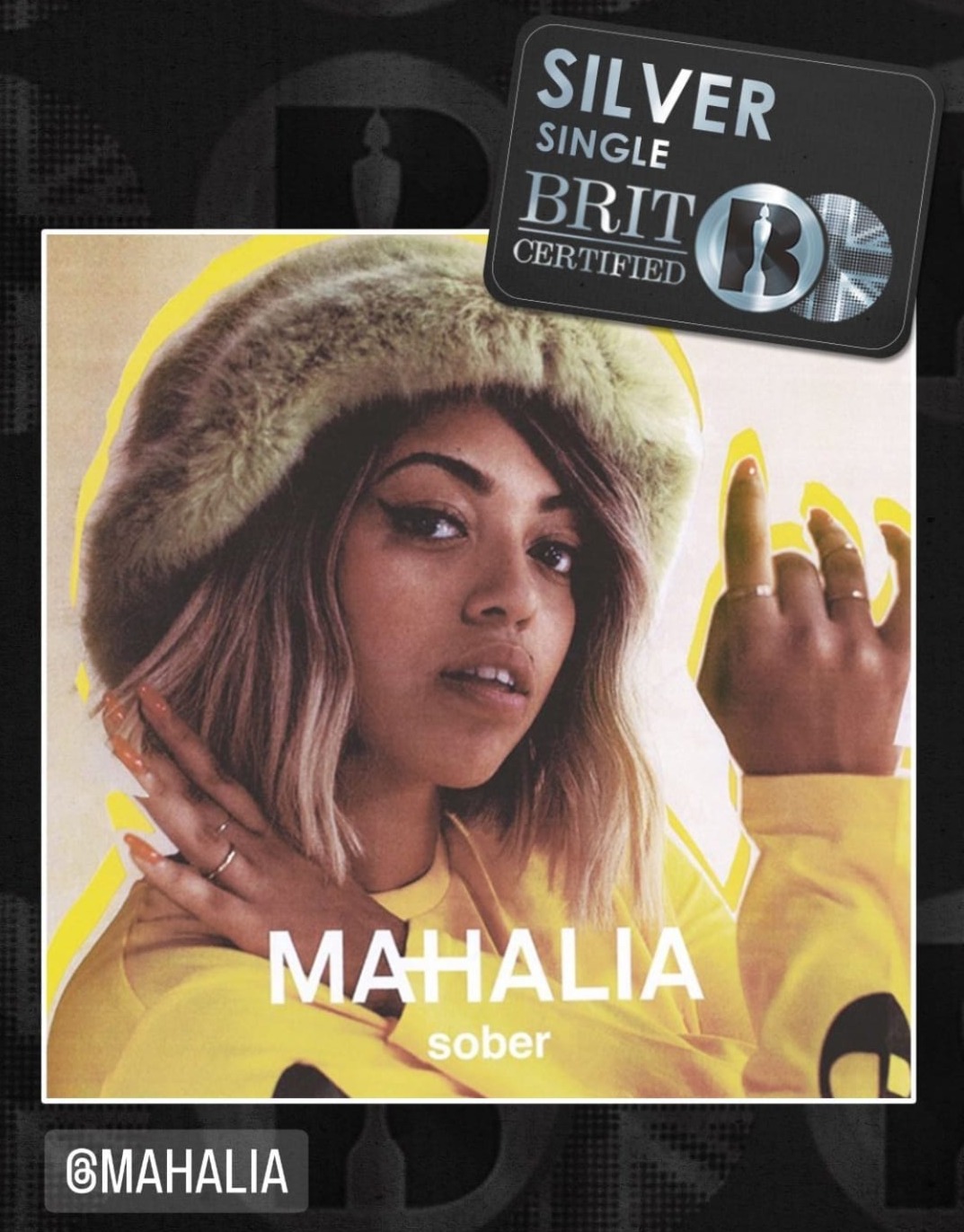 Mahalia's 'Sober' co-written and produced by Maths Time Joy is BRIT Certified Silver  — Fast Friends