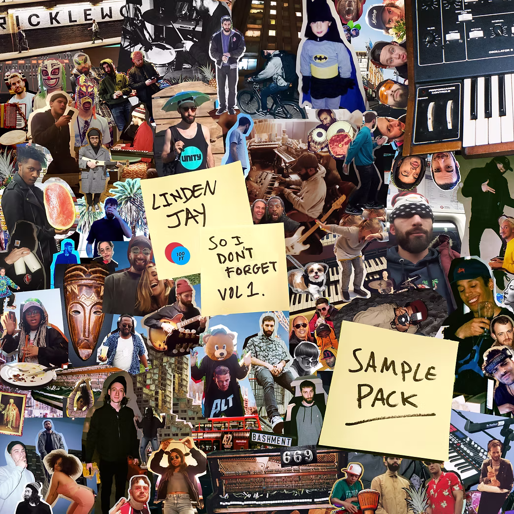 Linden Jay re-releases his ‘So I Don’t Forget Vol. 1’ sample pack — Fast Friends
